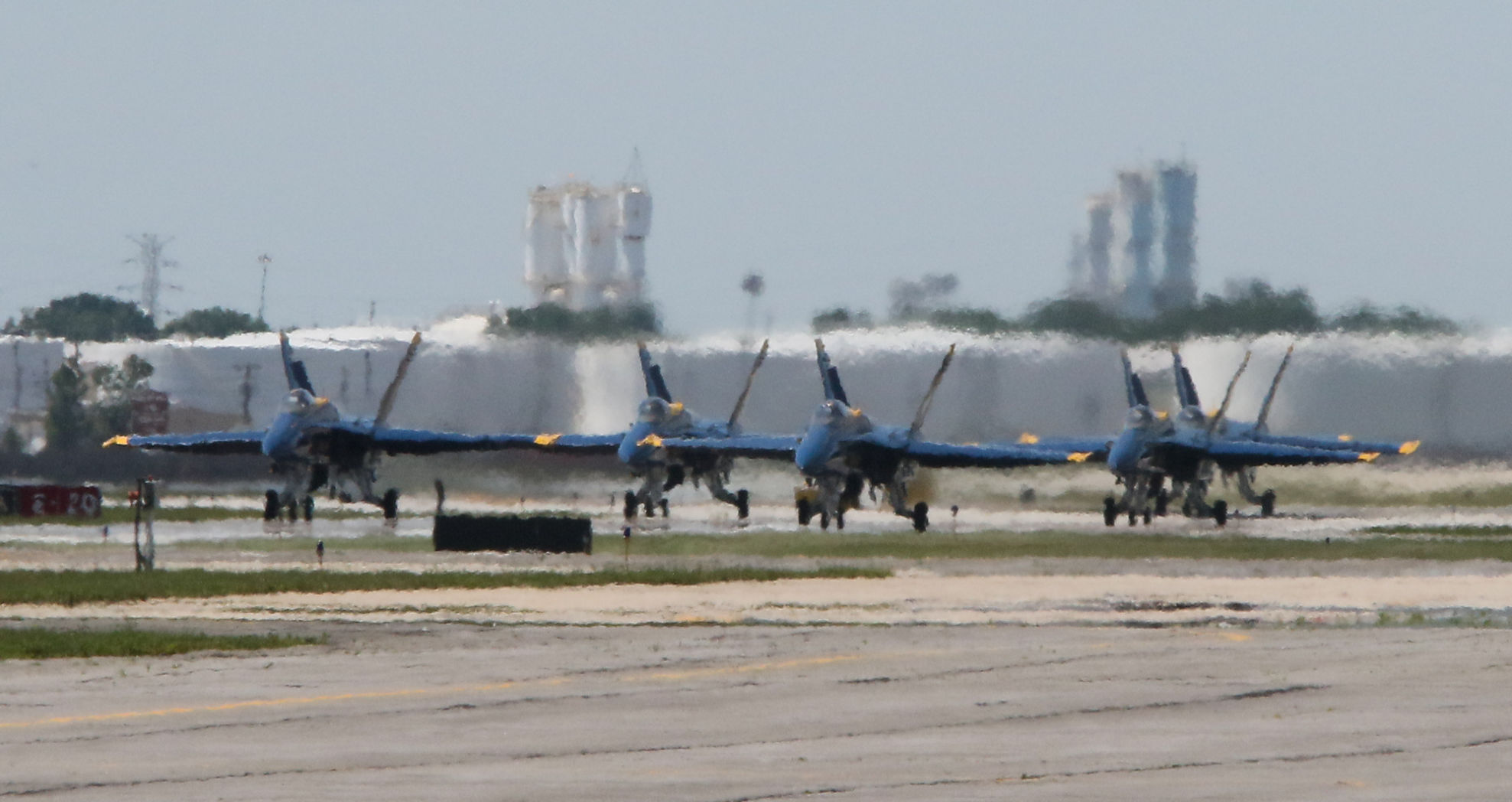 The Blue Angels Arrive in Gary
